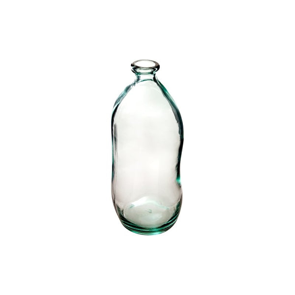 Vaso bottiglia in vetro riciclato | rohome - Rohome