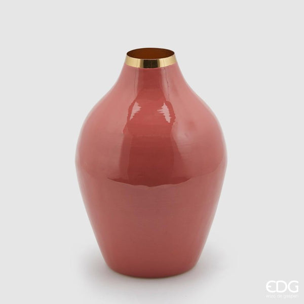 Edg- vaso charm anfora rosa antico | rohome - Rohome