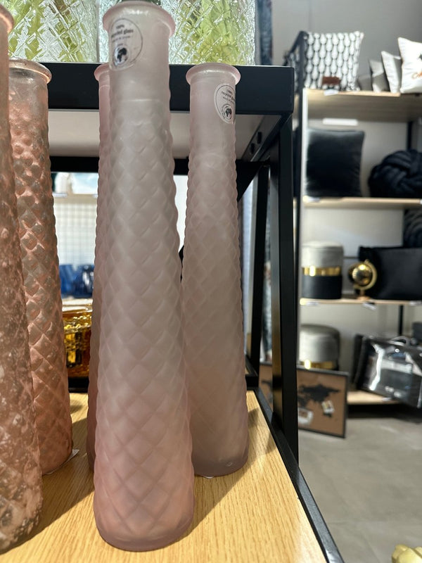 Vaso lungo in vetro colorato | rohome - Rohome